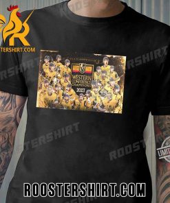 VEGAS GOLDEN KNIGHTS WESTERN CONFERENCE CHAMPIONS 2023 T-SHIRT