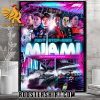We Are Ready F1 Team Miami GP 2023 Poster Canvas