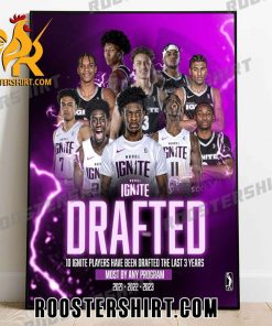 10 NBA G League Ignite Players Have Been Drafted The Last 3 Years Poster Canvas