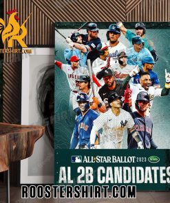 Al 2B Candidates All Star Ballot 2023 MLB Poster Canvas