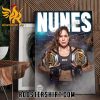 Amanda Nunes stays atop the UFC Women’s Bantamweight division UFC 289 Poster Canvas