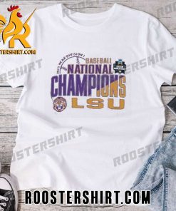 BUY NOW 2023 NCAA Division I National Champions LSU Tigers Baseball Classic T-Shirt