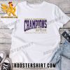 BUY NOW LSU Tigers 2023 NCAA Baseball National Champions Block Banner Classic T-Shirt