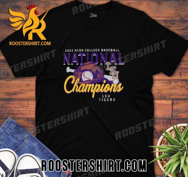 BUY NOW NCAA College Baseball LSU Tigers 2023 National Champions Classic T-Shirt