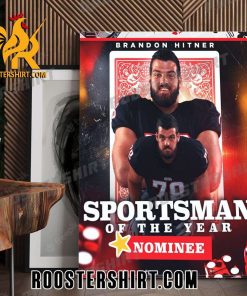 Brandon Hitner Sportsman Of The Year Nominee Poster Canvas