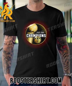 Change New Logo for Denver Nuggets 2023 NBA Champions T-Shirt Gift For Fans