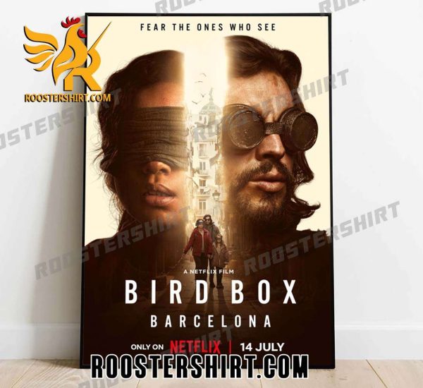 Coming Soon Bird Box Barcelona 2023 Poster Canvas