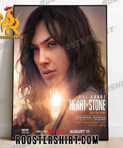 Coming Soon Gal Gadot Heart of Stone Movie Poster Canvas