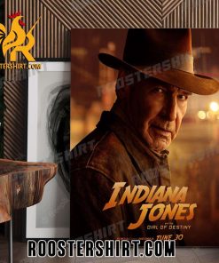 Coming Soon Indiana Jones and the Dial of Destiny Official Poster Canvas