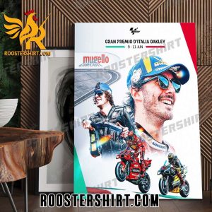 Coming Soon Mugello Circuit Italian GP 2023 MotoGP Poster Canvas