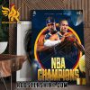 Congrats Aaron Gordon And Zeke Nnaji for becoming NBA champions Poster Canvas