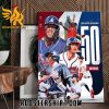 Congrats Atlanta Braves become the 1st NL team to reach 50 wins Poster Canvas