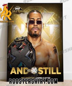 Congrats Carmelo Hayes Survives Corbin And Remains The WWE NXT Champion Poster Canvas