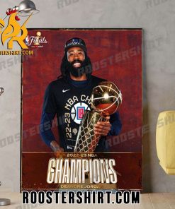 Congrats Deandre Jordan Champions 2022-2023 NBA Poster Canvas