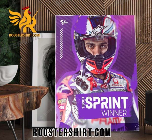 Congrats Jorge Martín Almoguera Wins Tissot Sprint At The Sachsenring Poster Canvas