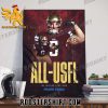 Congrats To 5 On Making The 2023 All USFL Team Frank Ginda Poster Canvas