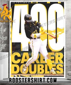 Congratulations Andrew McCutchen 400 Career Doubles Poster Canvas