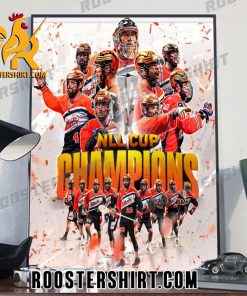 Congratulations Buffalo Bandits Champs 2023 National Lacrosse League Champions Poster Canvas