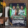 Congratulations Club Leon Champs Concacaf Champions League 2023 Poster Canvas