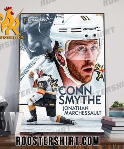Congratulations Jonathan Marchessault 2023 Conn Smythe Trophy Stanley Cup Poster Canvas