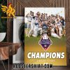 Congratulations Shaler Titans Baseball 2023 State Champions Poster Canvas
