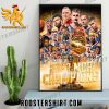 Denver Nuggets 2023 NBA Champions Trophy Cup Poster Canvas Gift For Fans