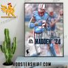 Derrick Henry Madden 24 Tennessee Titans Poster Canvas