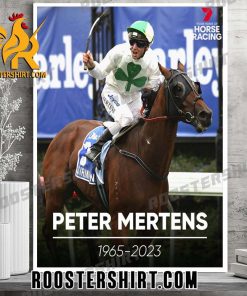 G1 winning jockey Peter Mertens passes away 1965-2023 Poster Canvas
