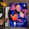 Internazionale Milan Istanbul 23 Final UEFA Champions League Poster Canvas