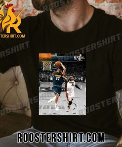 Jamal Murray Highlight in Miami Heat vs Denver Nuggets T-Shirt