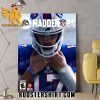 Josh Allen will officially be on the cover of Madden 24 Poster Canvas