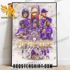 LSU Tigers Baseball Champions 2023 Power House Poster Canvas