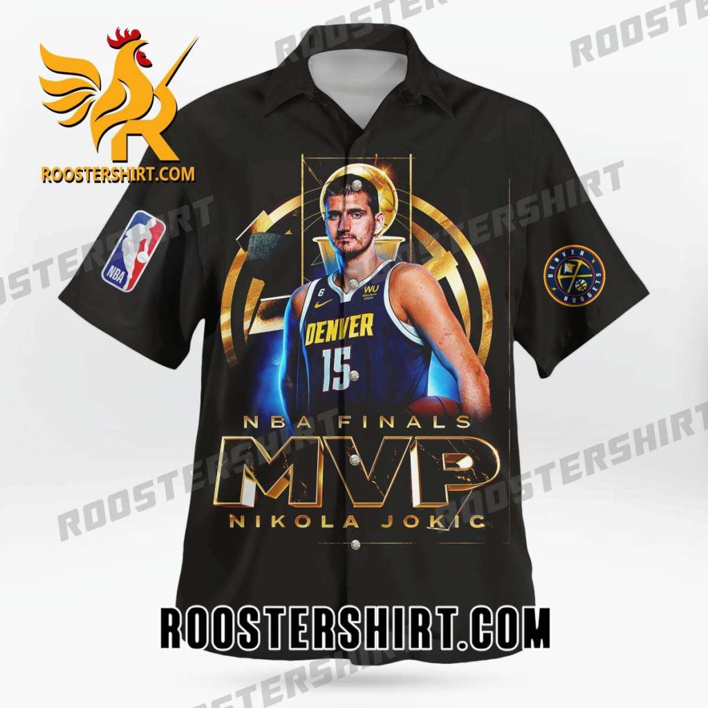 Limeted Edition Nikola Jokic MVP Denver Nuggets 2023 NBA Championship Hawaiian Shirt