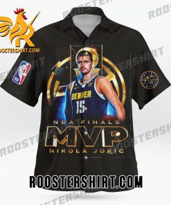 Limeted Edition Nikola Jokic MVP Denver Nuggets 2023 NBA Championship Hawaiian Shirt