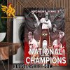 Lynchburg Hornets 2023 NCAA National Champions Poster Canvas