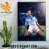 Manchester City unlikely goalscoring hero Rodri Poster Canvas
