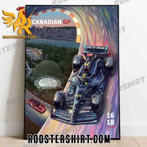 Mercedes-AMG PETRONAS F1 Team Canadian GP Poster Canvas