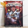 Michigan Panthers Clinched Playoffs 2023 Poster Canvas