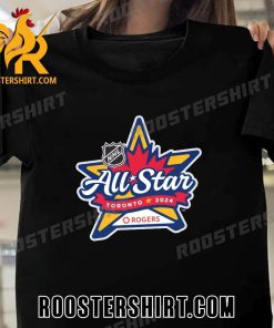 NHL All Star Toronto 2024 Rogers Logo T-Shirt