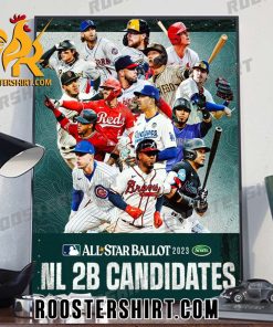 NL 2B Candidates All Star Ballot 2023 Poster Canvas