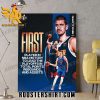 Nikola Jokic makes history on the road to his first NBA Championship Poster Canvas
