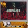 Official Alan Wake 2 Poster Canvas