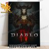 Official Diablo IV 2023 Poster Canvas