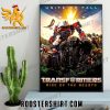 Official Transformers Rise Of The Beasts Poster Canvas