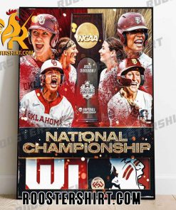 Oklahoma Softball Winner National Championship 2023 Poster Canvas