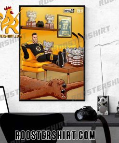 Patrice Bergeron has won his SIXTH Selke trophy Poster Canvas