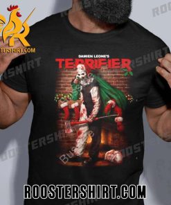 Pete Davidson Wearing Damien Leone’s Terrifier Horror Christmas Style T-Shirt