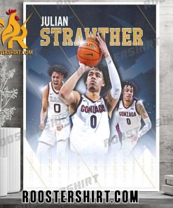 Pick 29 Julian Strawther NBA Draft Mile High Basketball Poster Canvas