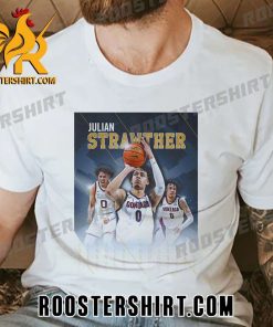 Pick 29 Julian Strawther NBA Draft Mile High Basketball T-Shirt