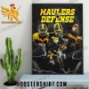 Pittsburgh Maulers Defense Player Best Poster Canvas